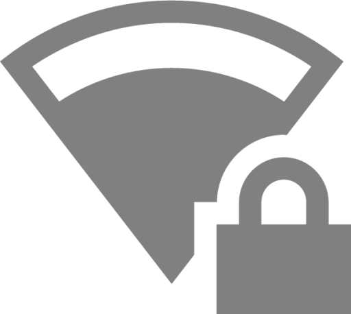 network wireless signal good secure symbolic icon