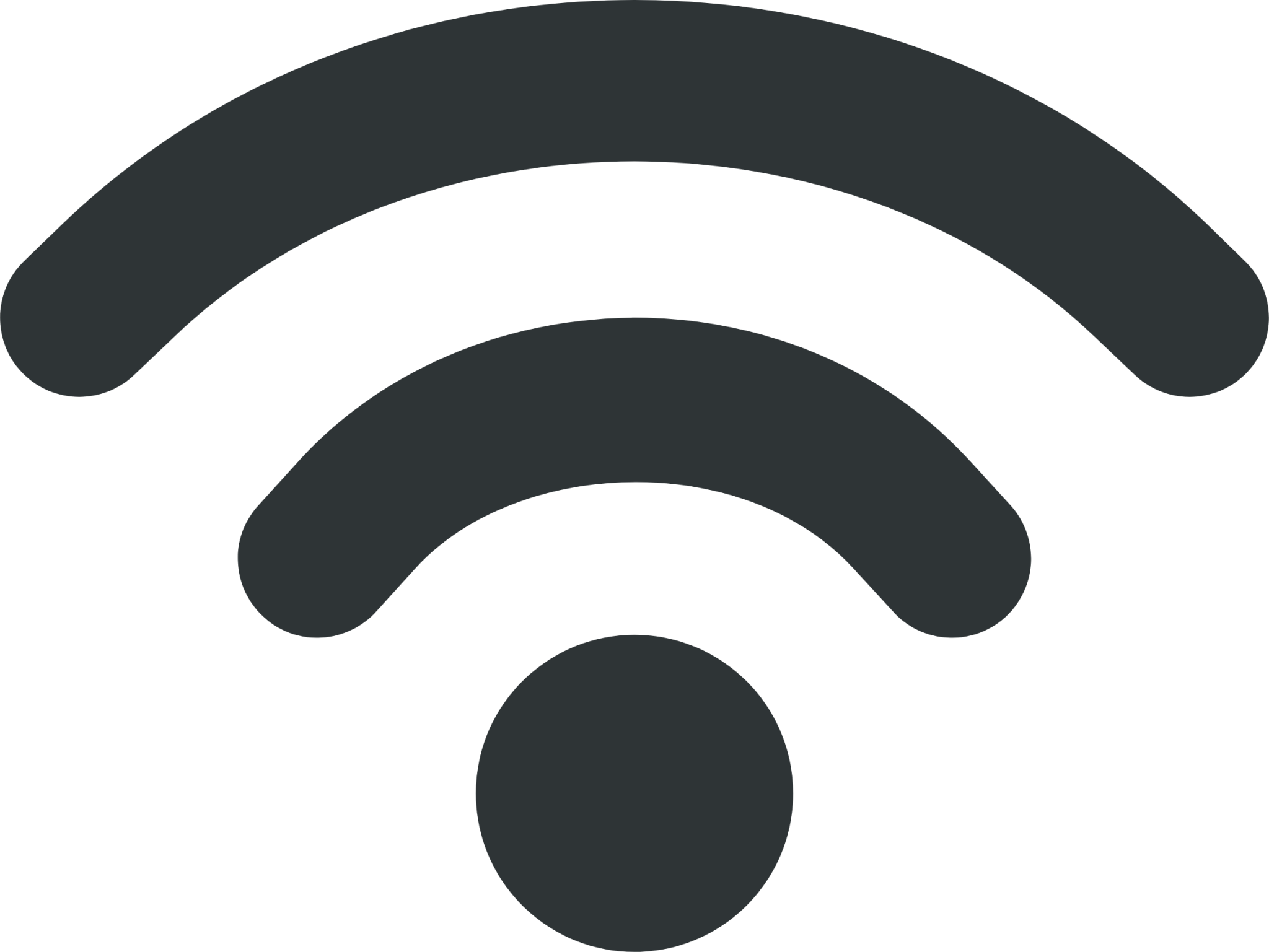 network wireless signal good symbolic icon