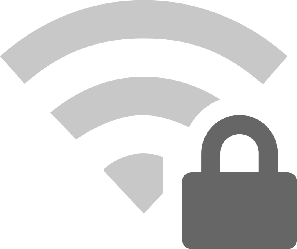 network wireless signal weak secure symbolic icon