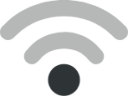 network wireless signal weak symbolic icon