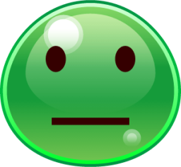 neutral face (slime) emoji