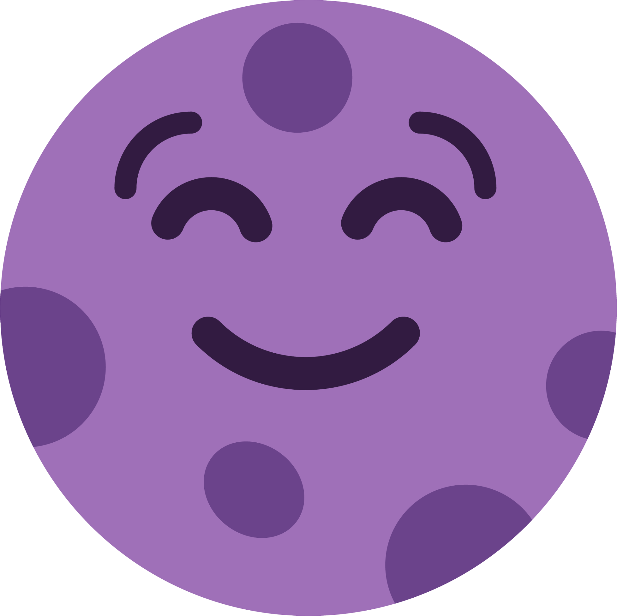 purple smiley face google