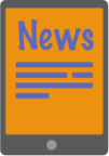news tablet icon