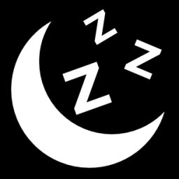 night sleep icon