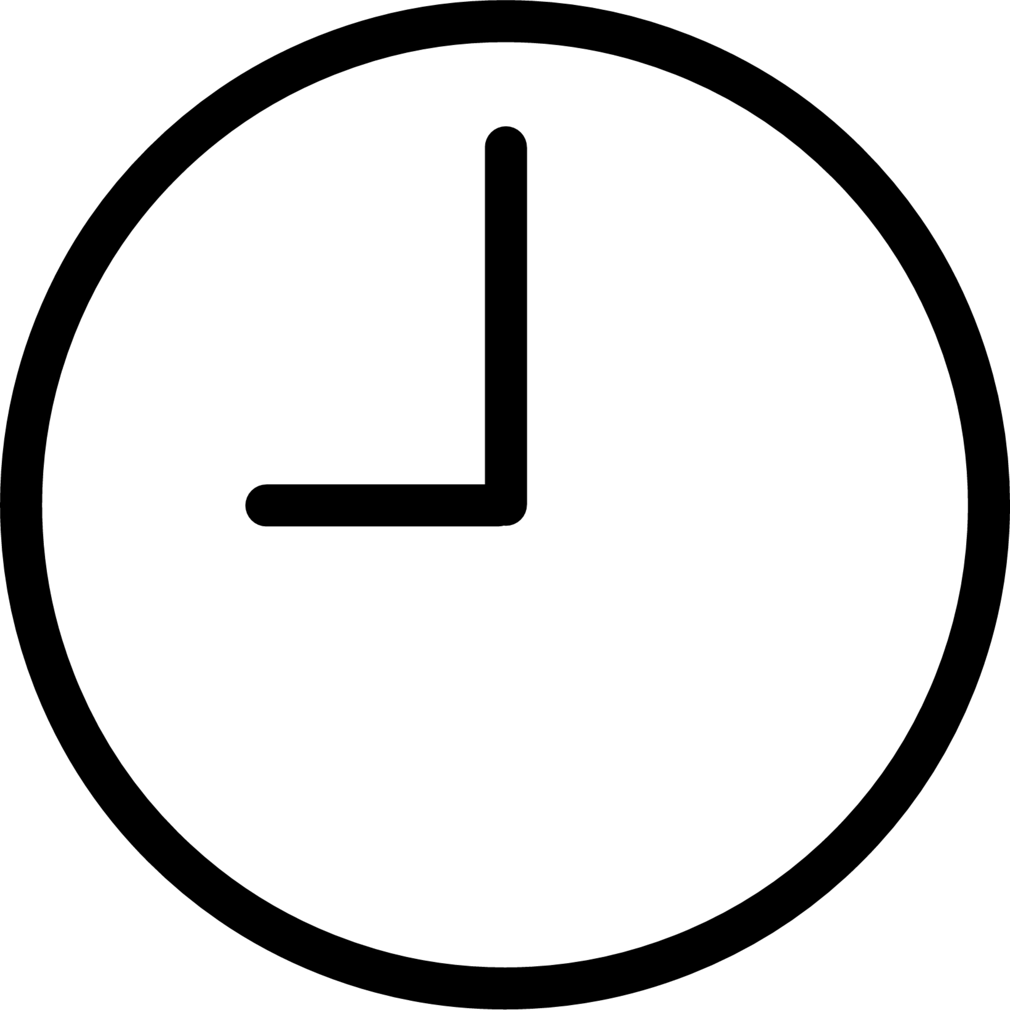 nine o’clock emoji