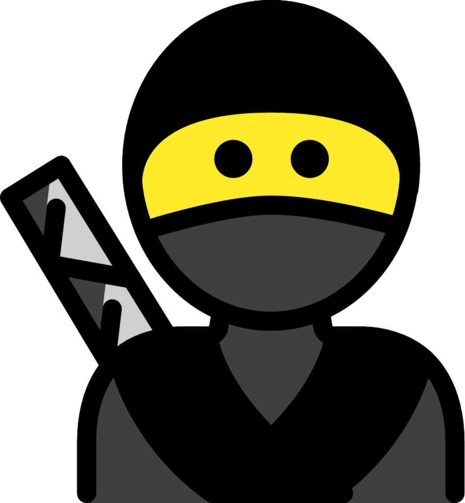 ninja animated emoticon