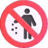 no littering emoji
