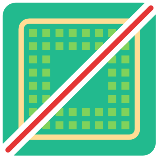 no micro chip icon