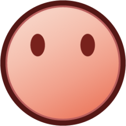 no mouth (plain) emoji