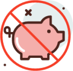 no pork icon