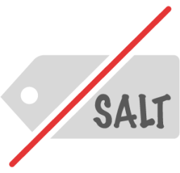 no salt icon
