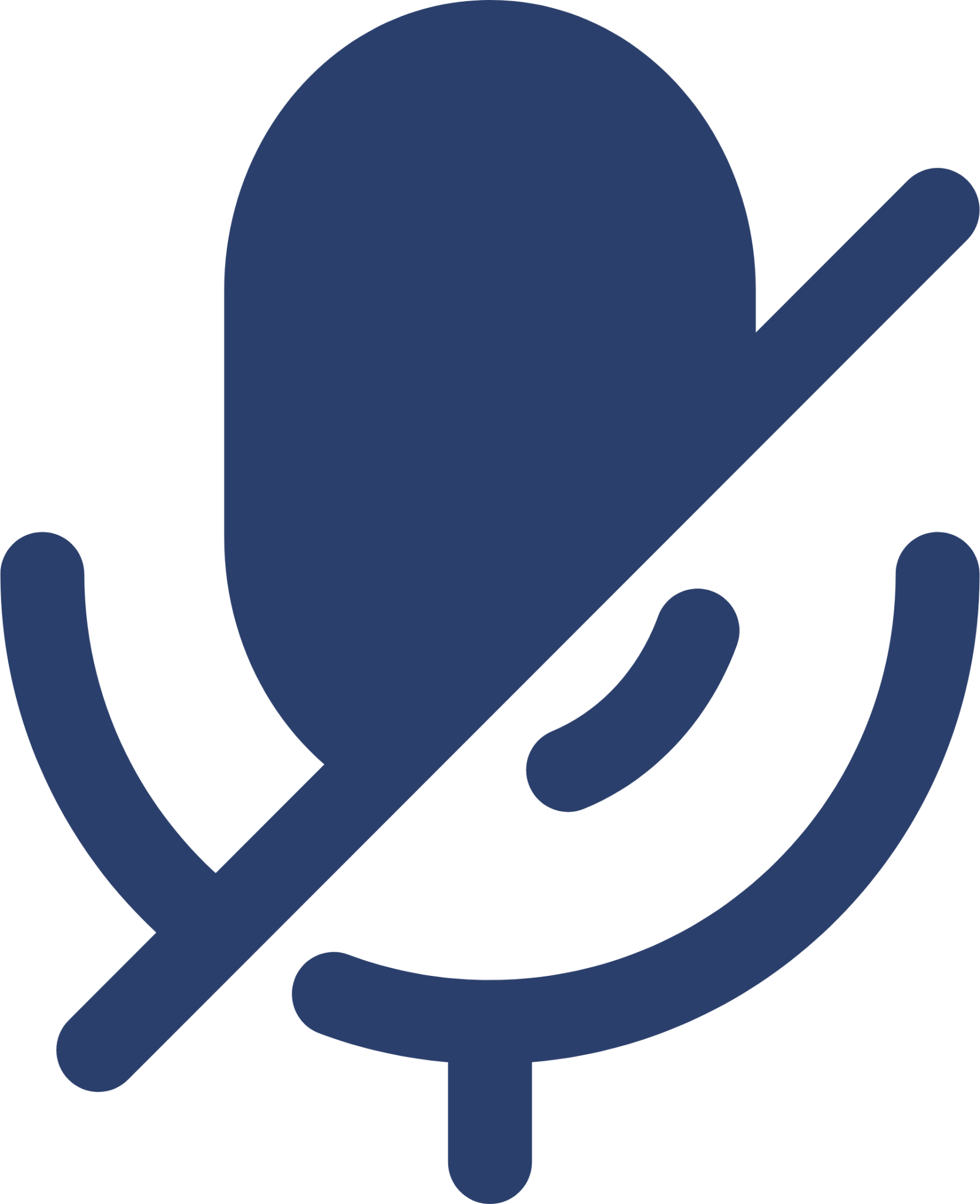 no sound (microphone) icon