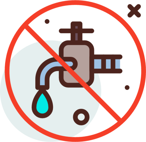 no wash icon