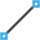 node segment line icon