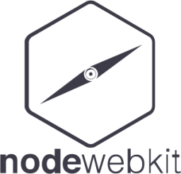 nodewebkit line wordmark icon