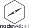 nodewebkit line wordmark icon
