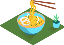 Noodles illustration