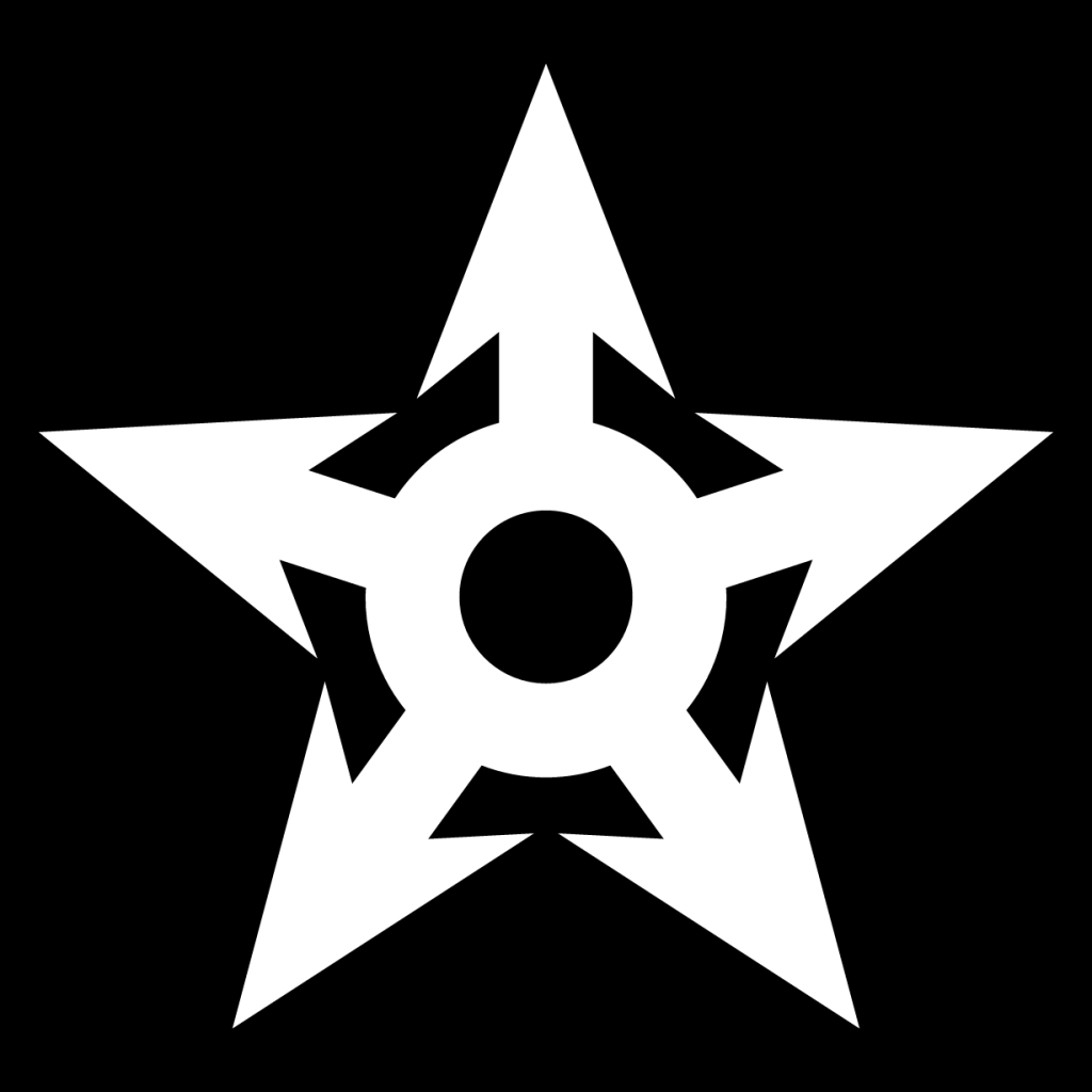 north star shuriken icon