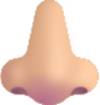 nose medium light emoji