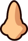 nose (plain) emoji