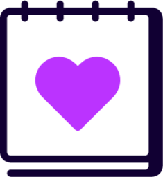 note heart icon