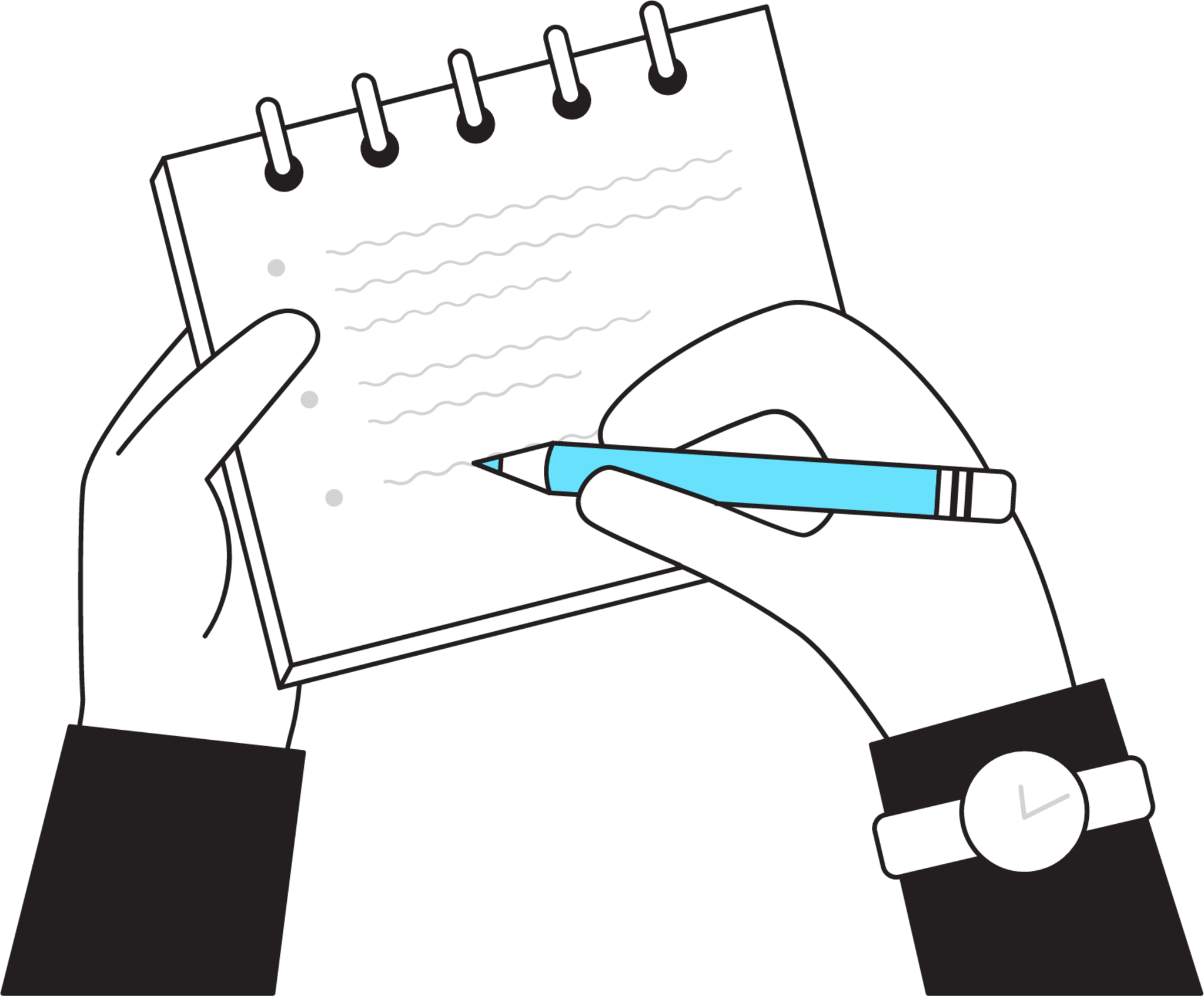 Note taking Illustration - Download for free – Iconduck