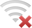 notification network wireless disconnected icon