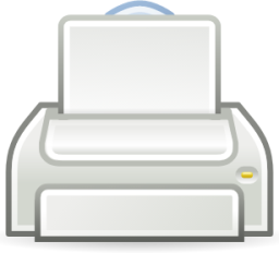 notification printer icon