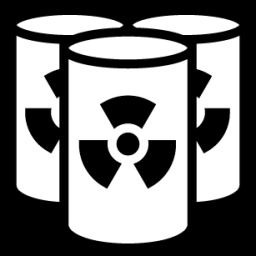 nuclear waste icon