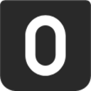 number 0 square icon