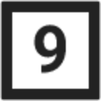 number square icon