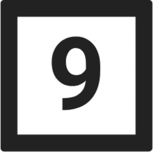 number square icon