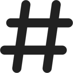 Number Symbol icon