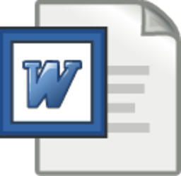 office ms word icon