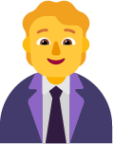 office worker default emoji