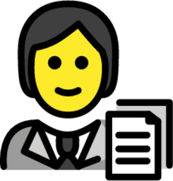 office worker emoji