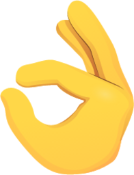 Ok hand emoji emoji