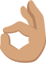 ok hand sign tone 3 emoji