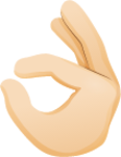 Ok hand skin 1 emoji emoji