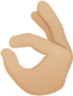 Ok hand skin 2 emoji emoji