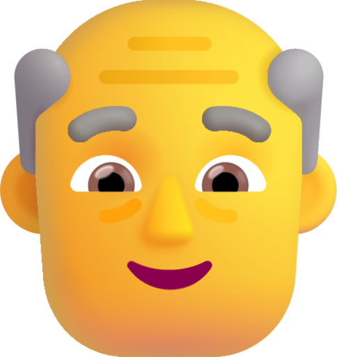 old man default emoji