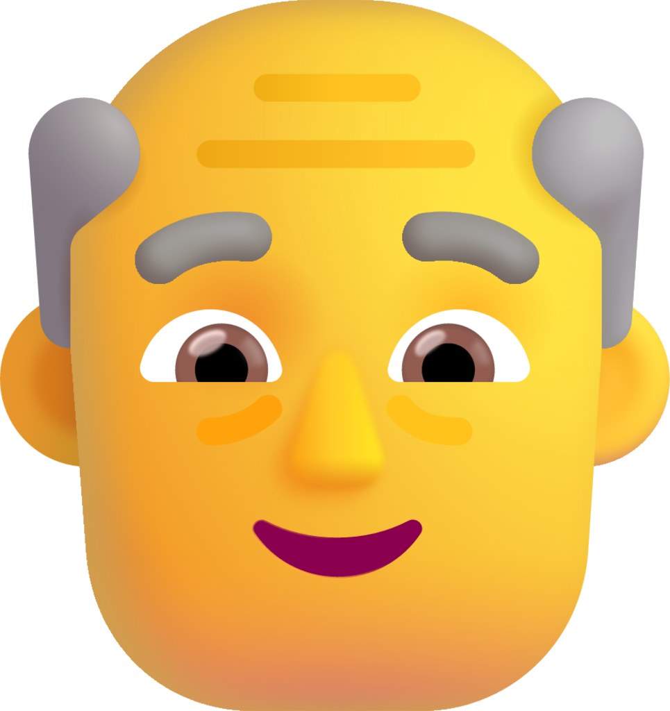 old man default emoji