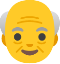 old man emoji