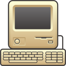 old personal computer emoji