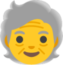 older adult emoji