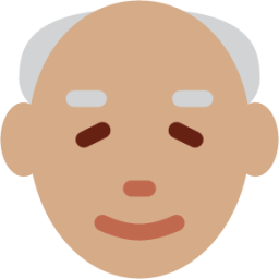 older man tone 3 emoji