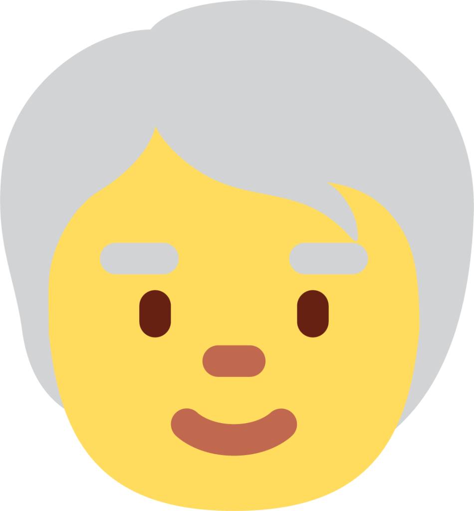 older person emoji