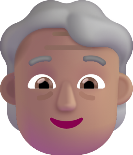 older person medium emoji