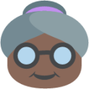 older woman tone 5 emoji