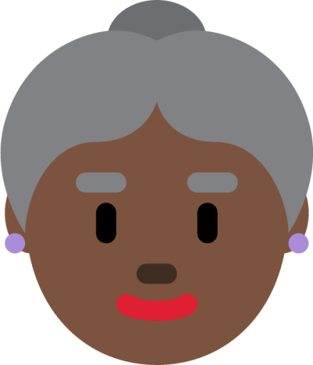 older woman tone 5 emoji